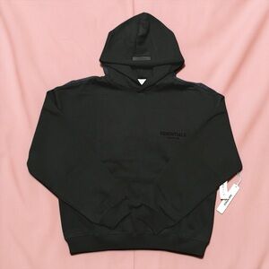 Fear Of God Essentials Hoodie - Stretch Limo Black